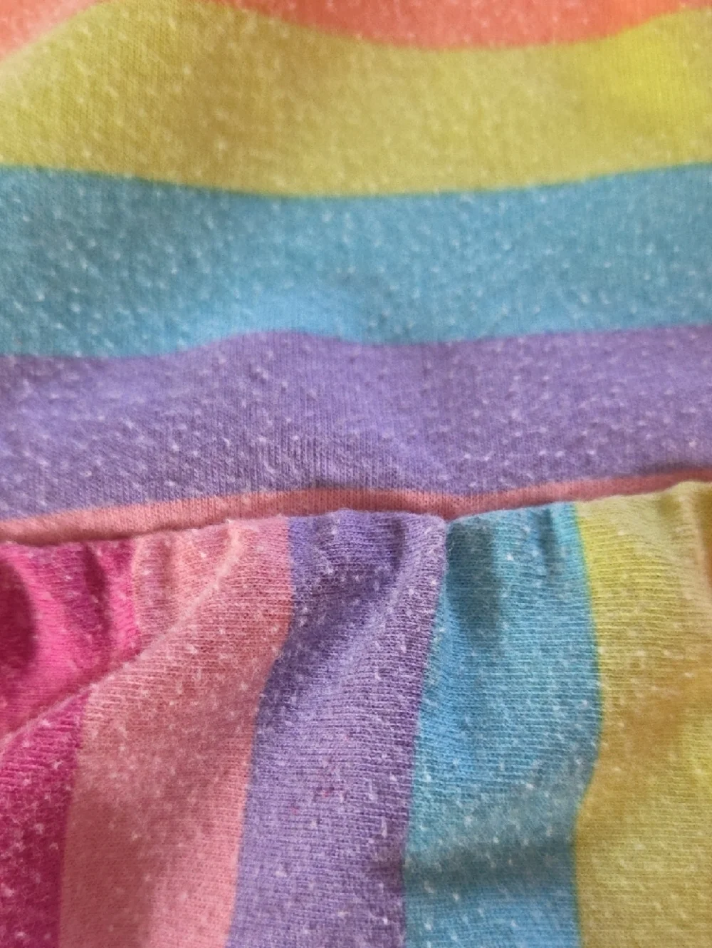 Girls Rainbow Stripe Sleeveless Dress - Multicolor - Picture 5 of 5
